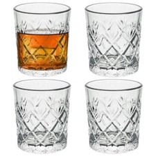 Set of 4 Whisky Glasses Scotch