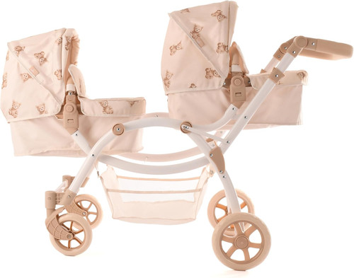 Twin dolls pram - dolls,