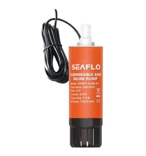 Seaflo 12v submersible inline - seaflo,