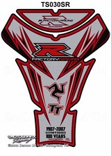 Suzuki GSXR 1000 2007 Isle Of Man Edition Motorcycle Tank Pad 3D Gel Protector