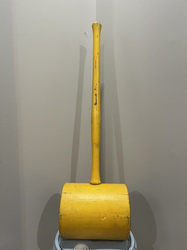 Vintage wooden mallet - wooden,