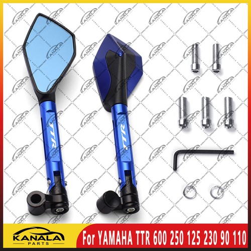 Motorcycle mirrors side