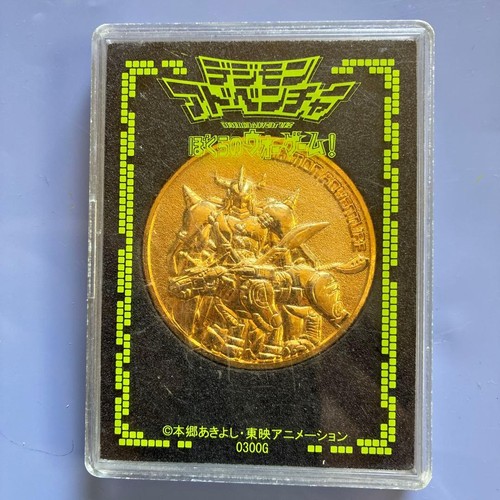 Digimon adventure medal gold - medal,,