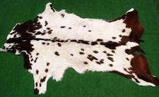 Luxury Goat hide Rug Hair on