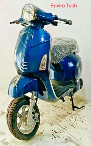 Retro style electric scooter - electric,