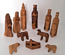 Vintage Olive Wood 12 Piece