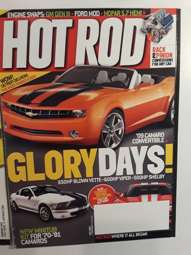 Hot rod magazine lot - hot, 7,