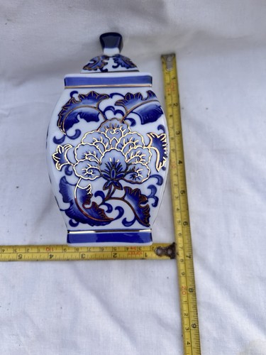 Vintage blue gold - &, decorative