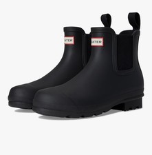 Hunter Men's Black Chelsea