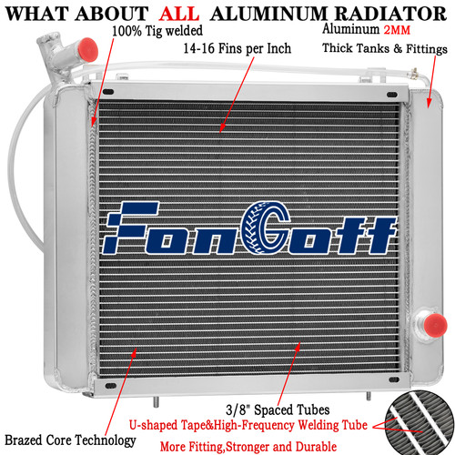 Row aluminium radiator for - radiator,