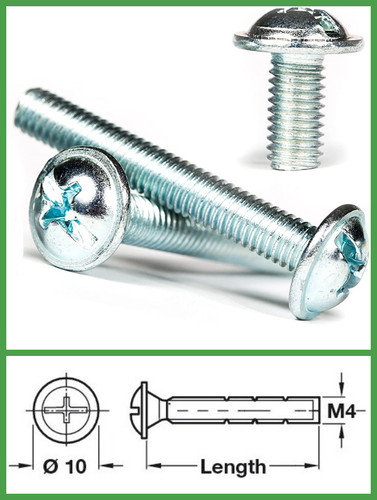 Door handle threaded screws - m4,