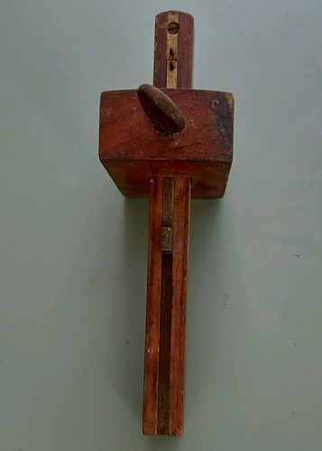 Vintage wood brass - wood,