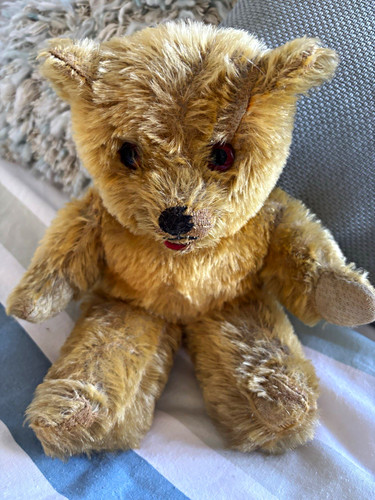 Vintage old mohair - mohair, bear