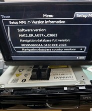 AUDI A6 A7 C7 MIB2 HARMAN INFOTAINMENT HEAD UNIT - 4G1035044