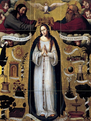 The immaculate conception tile - conception,