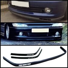 For Peugeot 306 Laguna Lip Front Bumper Splitter Spoiler Euro Lip 2 Pcs