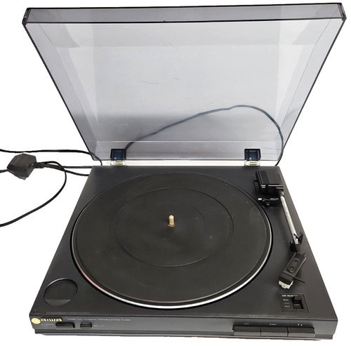 Aiwa e800 stereo turntable - aiwa,
