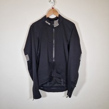 Rapha Pro Team Softshell Jacket Mens Large Black Long Sleeve Cycling Winter