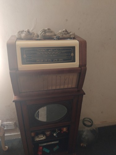 1950s 60s radio - gram, record