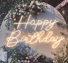 Happy Birthday Neon Sign |LED
