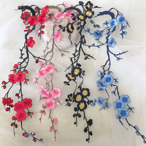 Iron plum appliqué - iron,