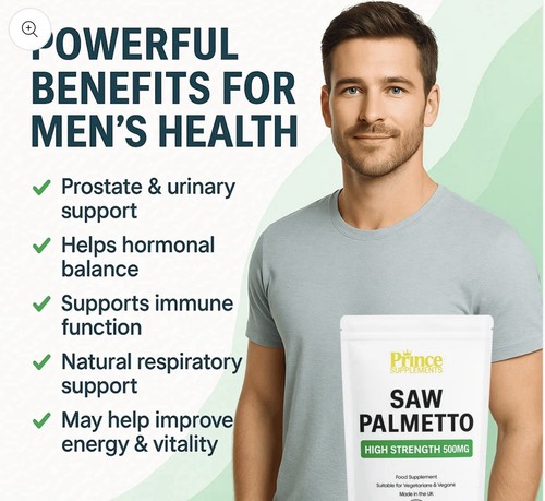 Saw palmetto capsules tablets - saw,