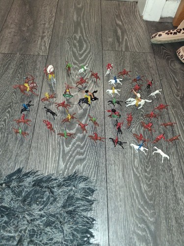 Vintage toy cowboys and - vintage,