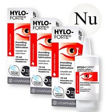 3 x Hylo-Forte Eye Drops 10ml
