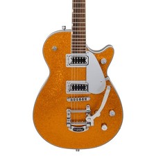 Gretsch G5230T Electromatic Jet FT Electric Guitar w/ Bigsby, Gold Sparkle (NEW)