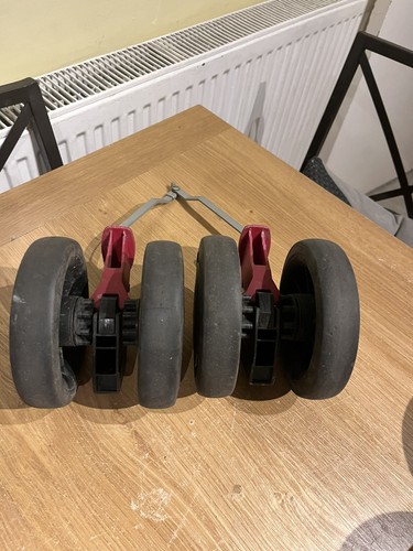Silver cross pop rear wheels - cross,
