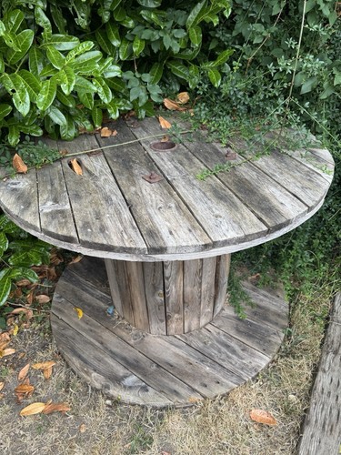 Wooden cable drum - wooden,