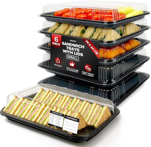 Pack sandwich platter - sandwich, trays