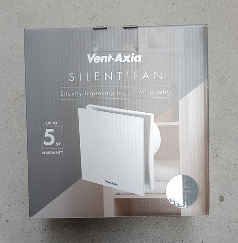 Vent axia silent white plastic - silent,