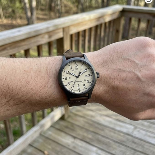 Timex expedition beige men - timex, men's