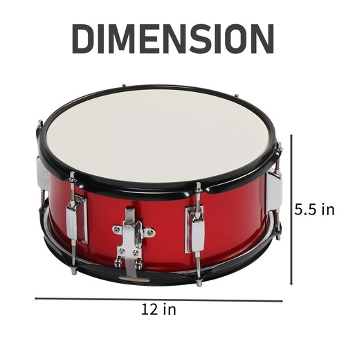 Red 5 inches - red,