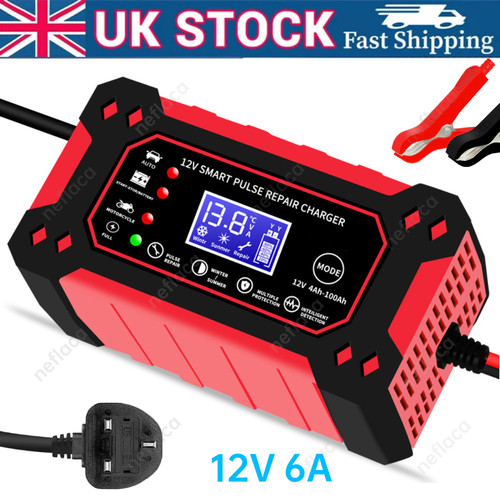 Car battery charger - charger, 6-amp