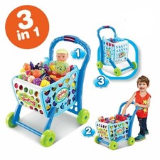 Kids Shopping Trolley Toy Cart