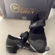 Dance And Sway UK size 3.5 Latin/Ballroom  Dance Shoes black Brand New (Boxed) 