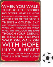 Liverpool Football Gifts, Liverpool Gifts for Men Boys, Wall Art Bar Sign Metal