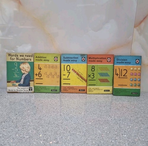 Vintage ladybird books maths - vintage,