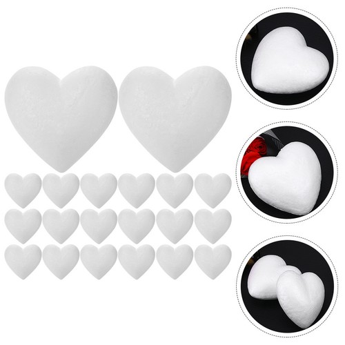 Pcs heart shaped foams - pcs,