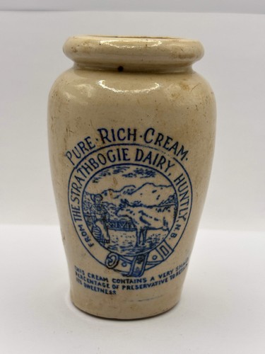 Old stoneware advertising
