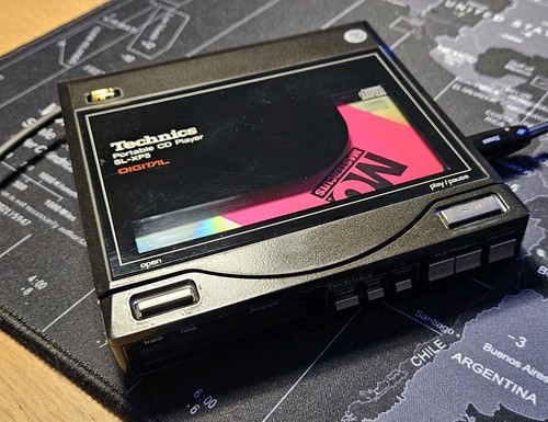 Technics portable player - cd,