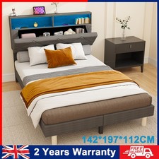 4FT6 DOUBLE BED FRAME WITH