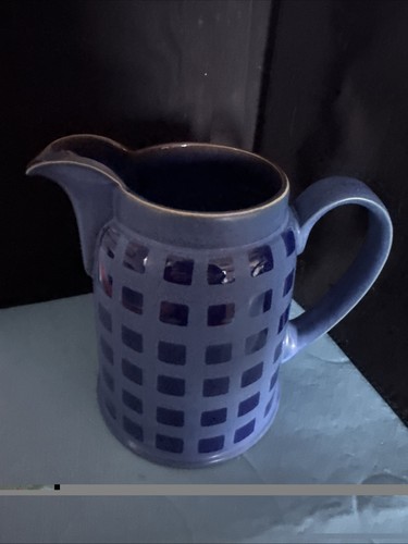Blue denby reflex large jug - 1,