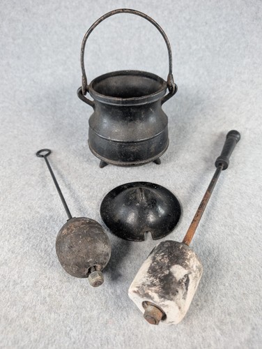 Antique cast iron fire starter - antique,