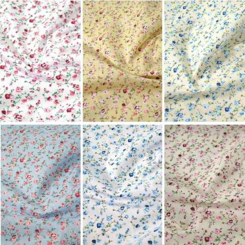 Polycotton fabric weaving rose - fabric,
