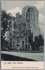 MALLING The Abbey Kent Postcard