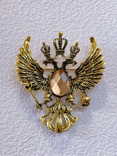 Vintage gold double headed - double,
