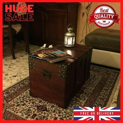 Vintage large wooden treasure - large,